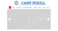 Desktop Screenshot of campmikell.com